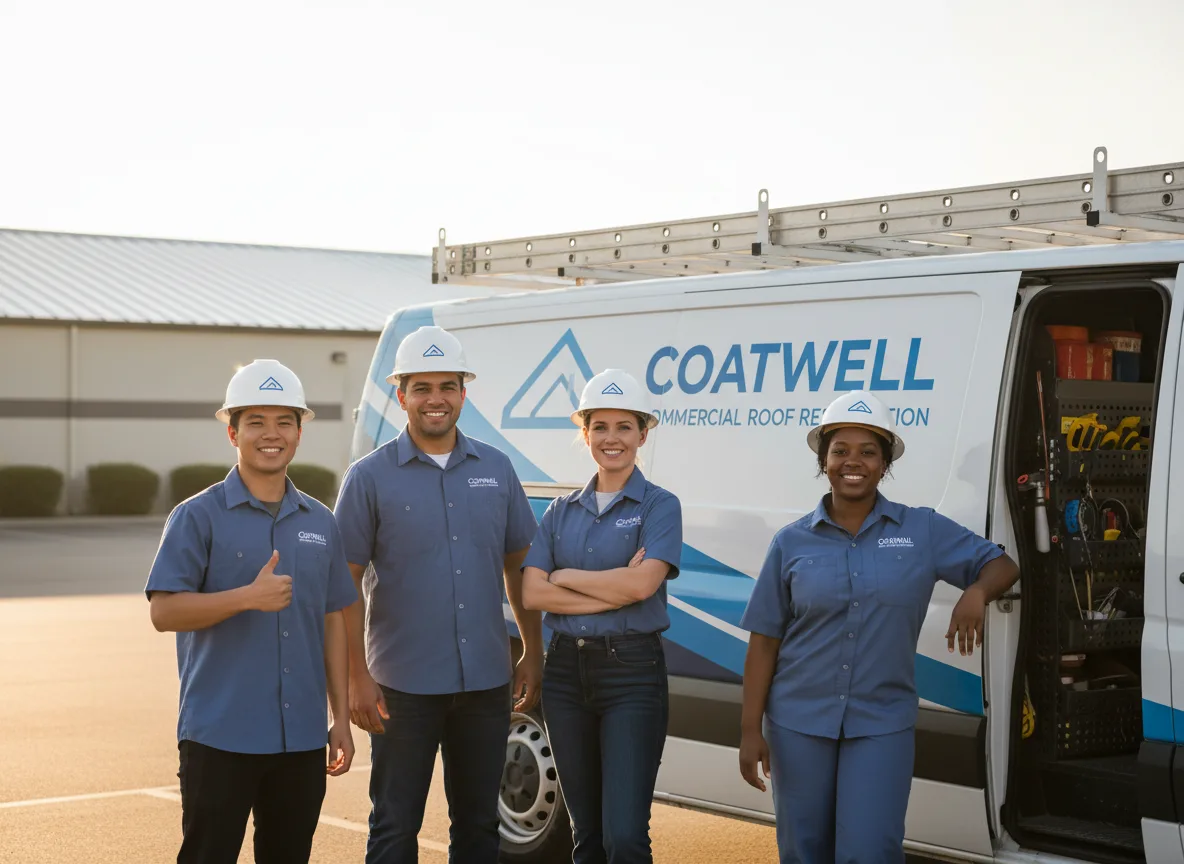 Commercial roof coating company in Mcintyre, PA